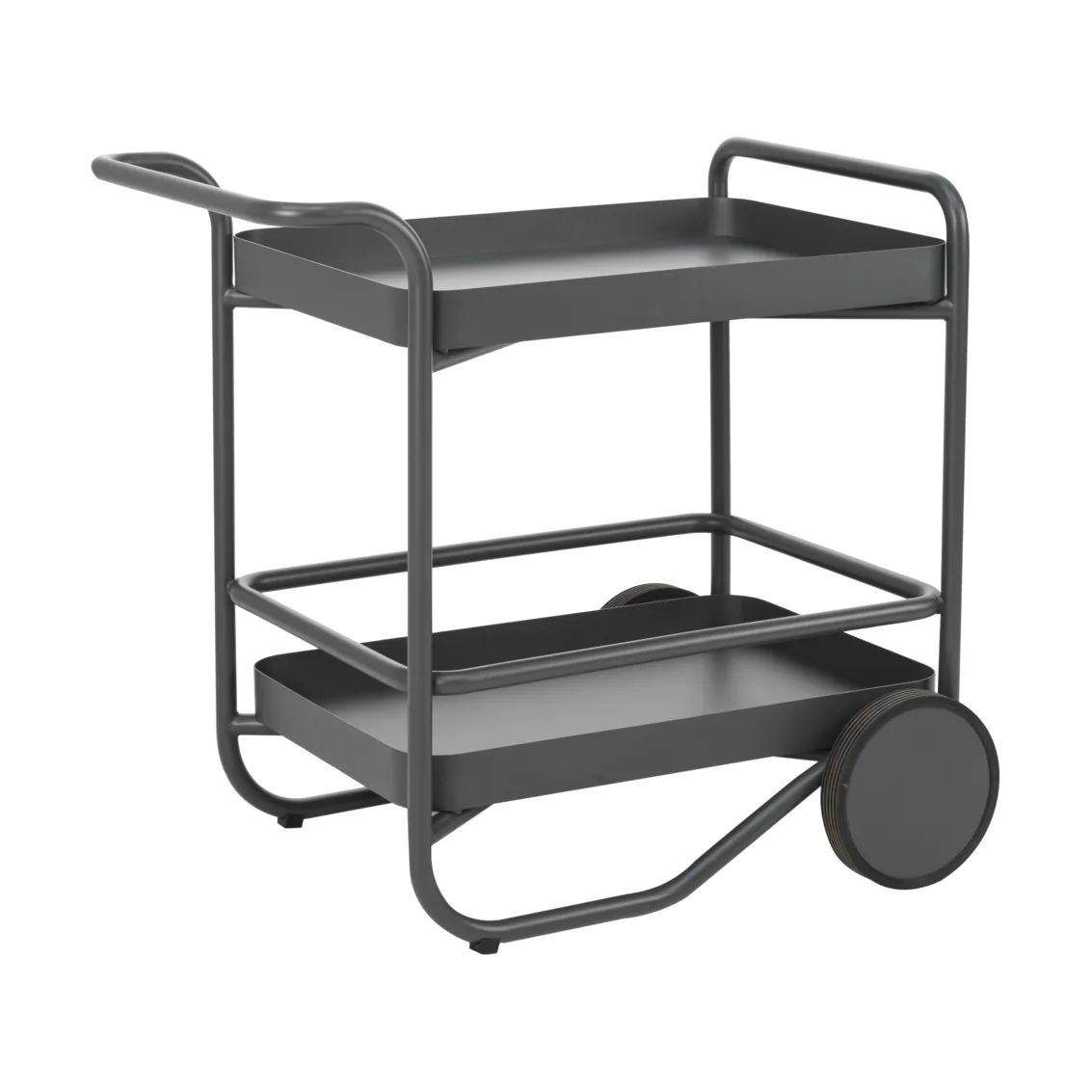 Carrello da portata Trolly 88x59 cm, Antracite Brafab