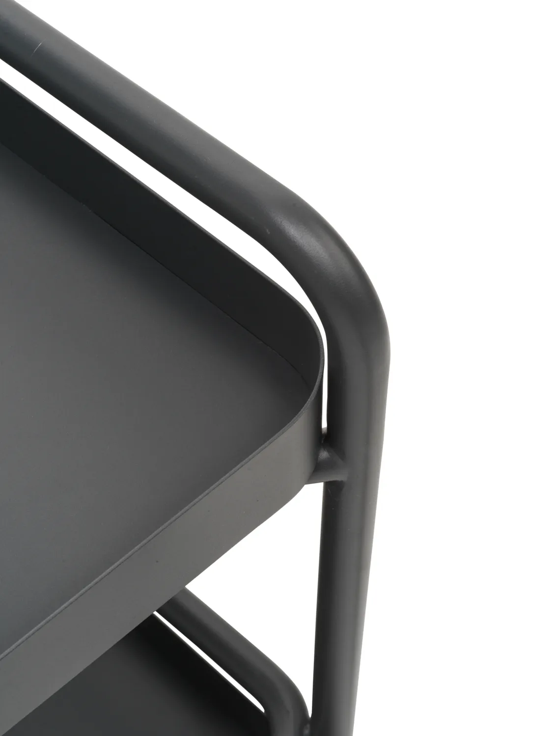 Carrello da portata Trolly 88x59 cm, Antracite Brafab