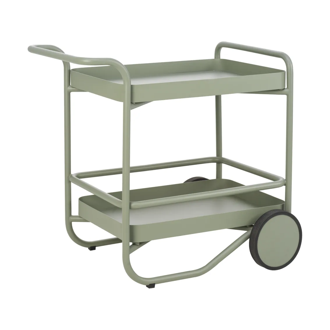 Carrello da portata Trolly 88x59 cm, Dusty green Brafab