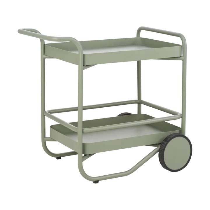 Carrello da portata Trolly 88x59 cm - Dusty green - Brafab