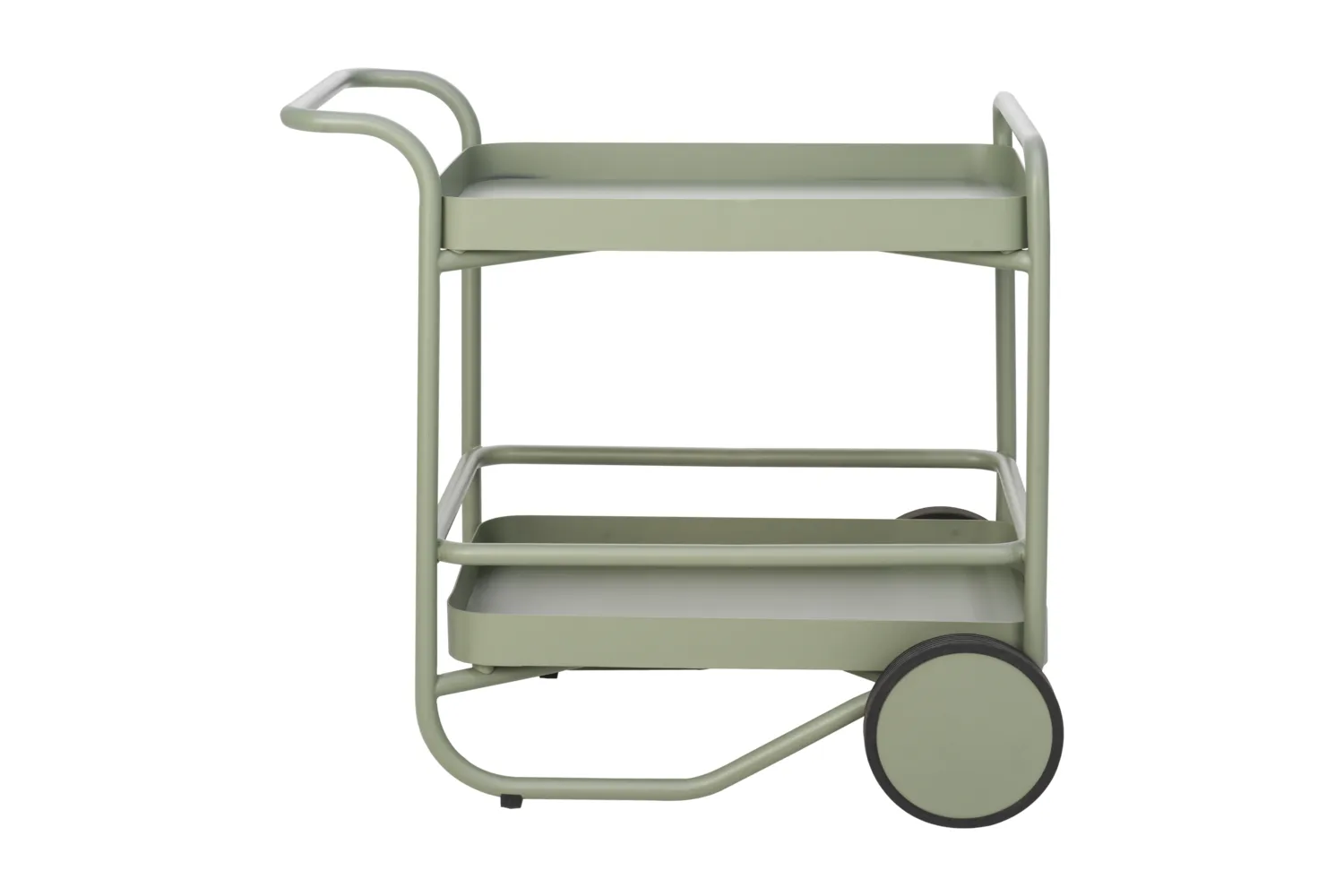 Carrello da portata Trolly 88x59 cm, Dusty green Brafab