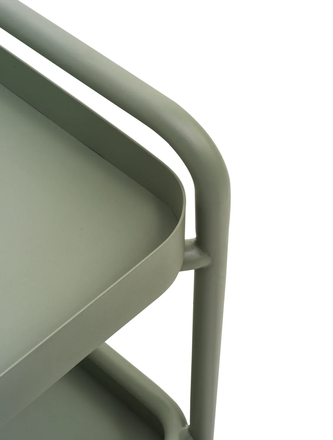 Carrello da portata Trolly 88x59 cm, Dusty green Brafab