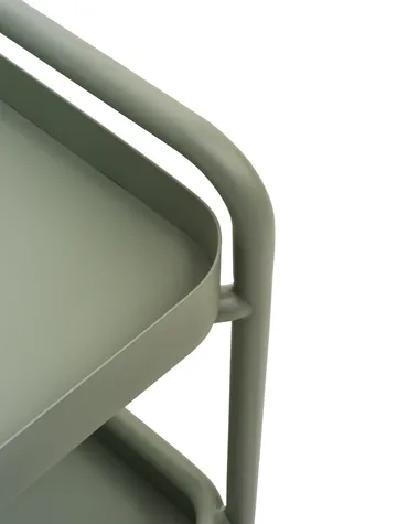 Carrello da portata Trolly 88x59 cm - Dusty green - Brafab