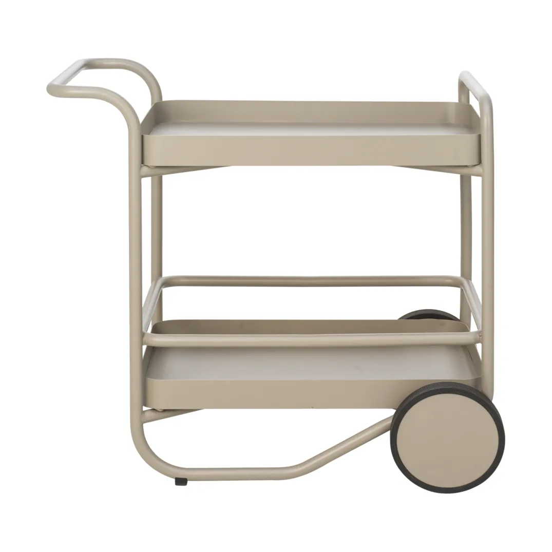 Carrello da portata Trolly 88x59 cm, Khaki Brafab