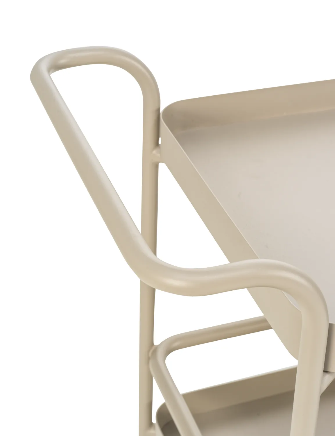 Carrello da portata Trolly 88x59 cm, Khaki Brafab