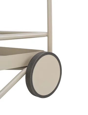 Carrello da portata Trolly 88x59 cm - Khaki - Brafab