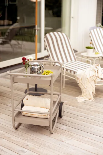 Carrello da portata Trolly 88x59 cm - Khaki - Brafab