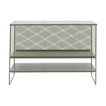 Cucina da esterno Haru base con ripiani 120x90x60 cm - Slate grey - Brafab