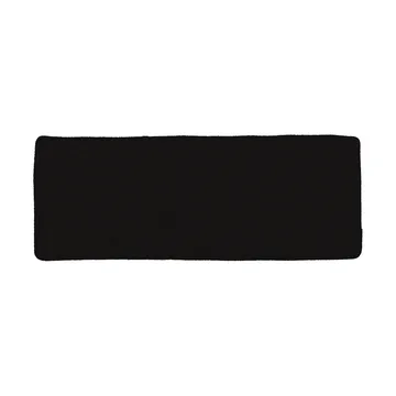 Cuscino da seduta Frisk - Teddy black, 37x102 cm - Brafab