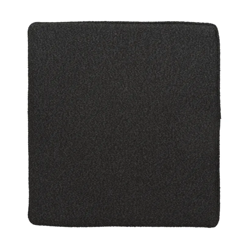 Cuscino da seduta Frisk, Teddy black, 37x37 cm Brafab