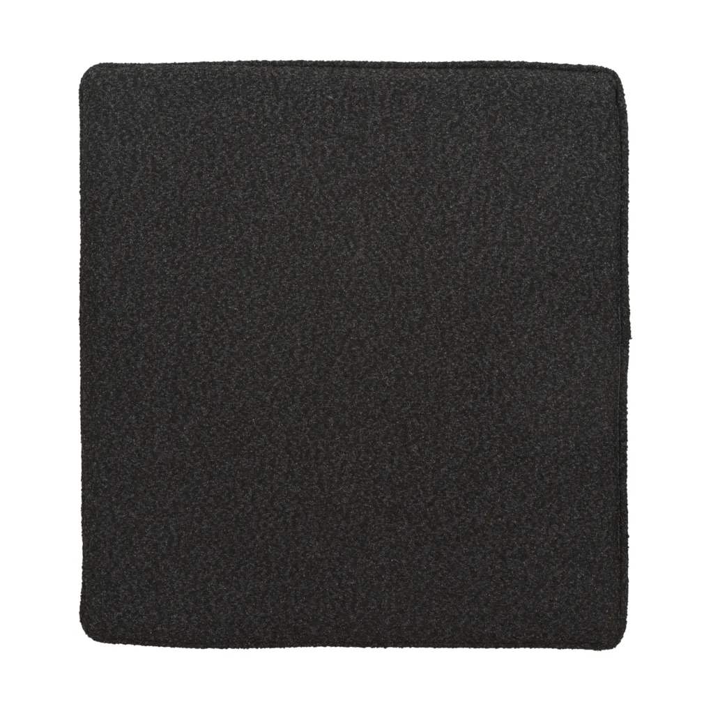Cuscino da seduta Frisk, Teddy black, 43x41 cm Brafab