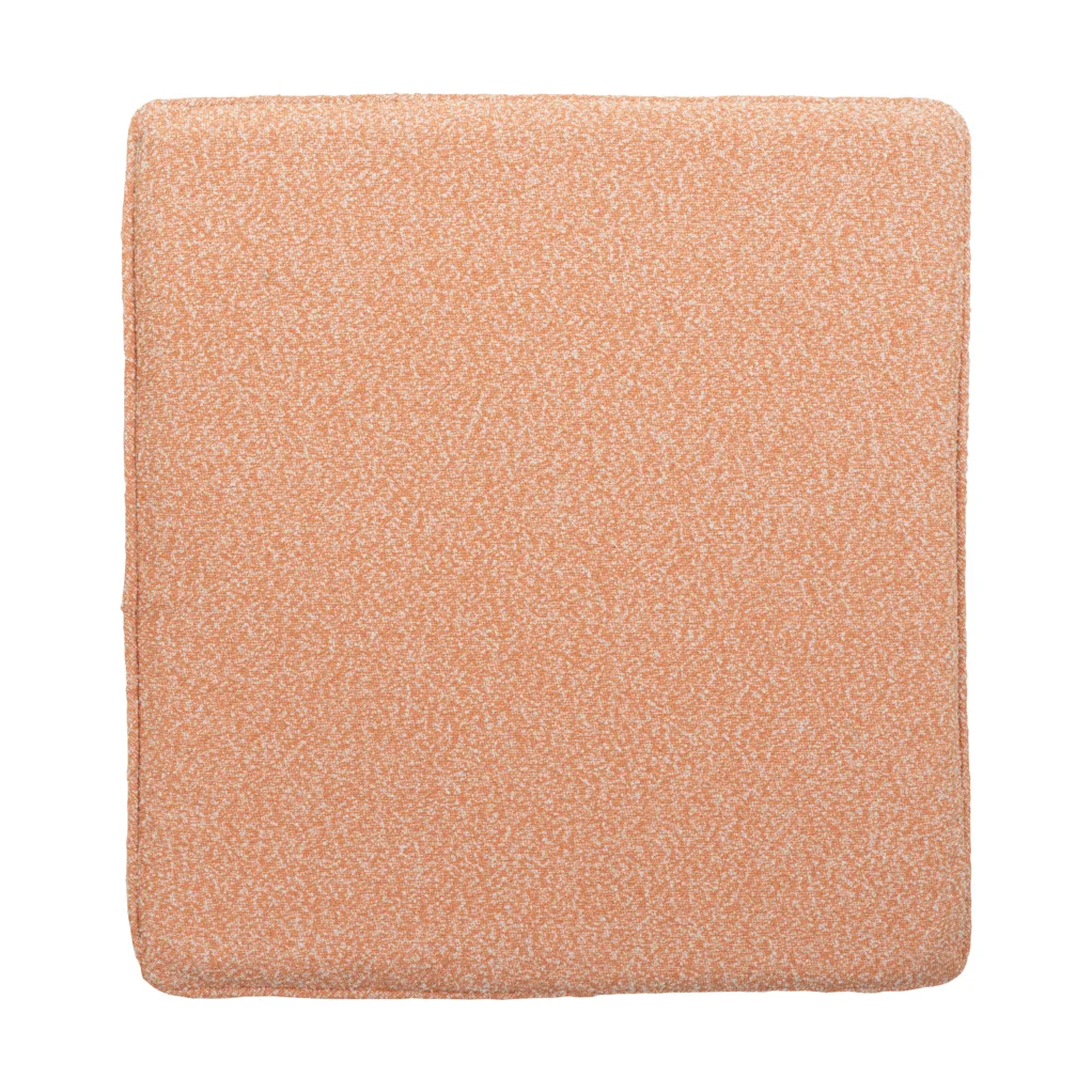 Cuscino da seduta Frisk, Teddy orange, 43x41 cm Brafab