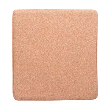 Cuscino da seduta Frisk - Teddy orange, 48x53 cm - Brafab
