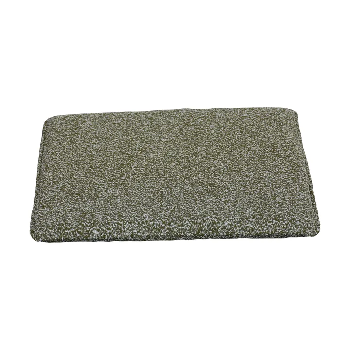 Cuscino da seduta Frisk - Teddy verde, 37x37 cm - Brafab