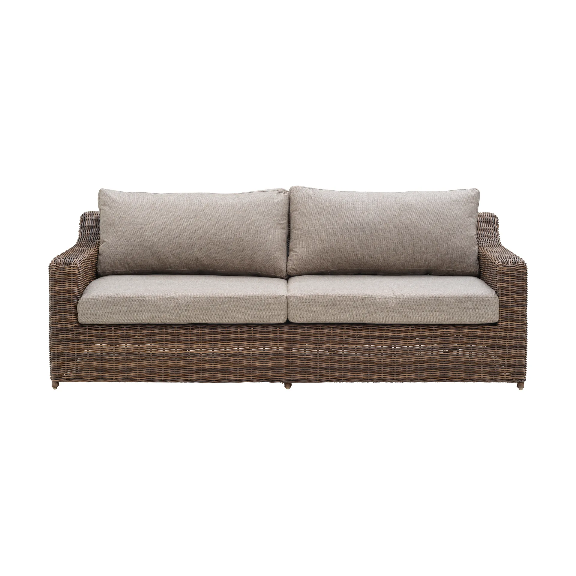 Divano a 2,5 posti Glendon, Dark Brown-soft moose Brafab