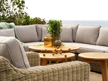 Divano a 3 posti Glendon - Dark Brown-soft moose - Brafab