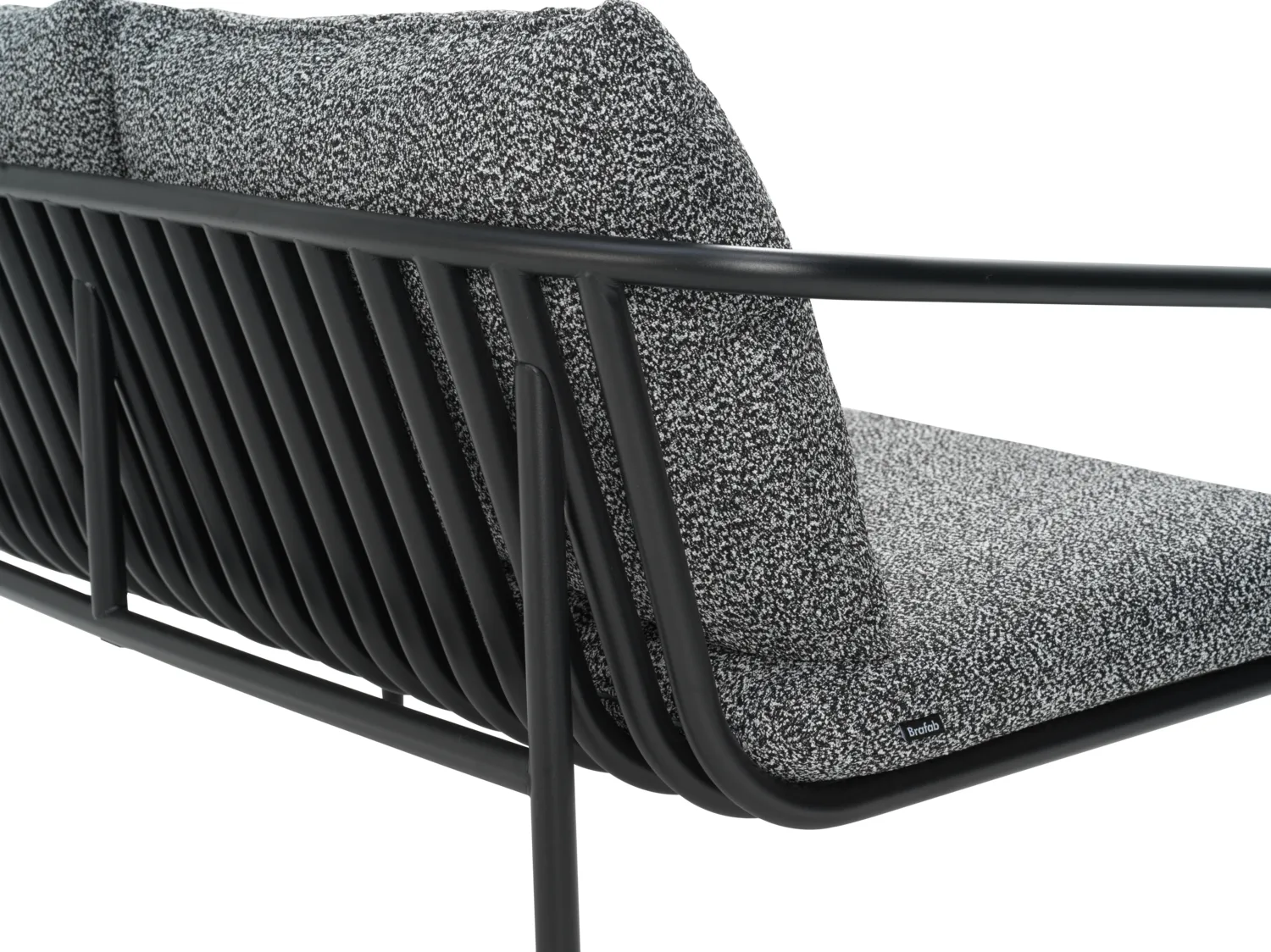 Divano Bendt, Nero-teddy ant Brafab