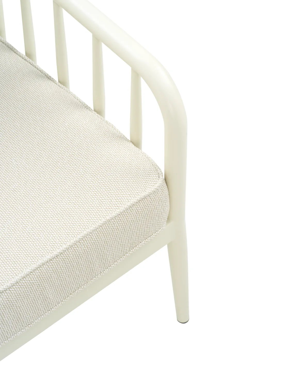 Divano Coleville, Pearl white-dot beige, 3 posti Brafab