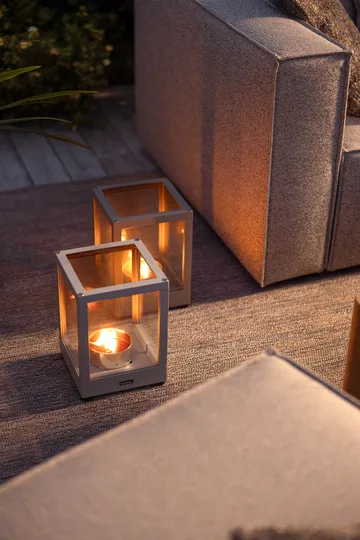 Lanterna Belfort - Light grey, 28 cm - Brafab