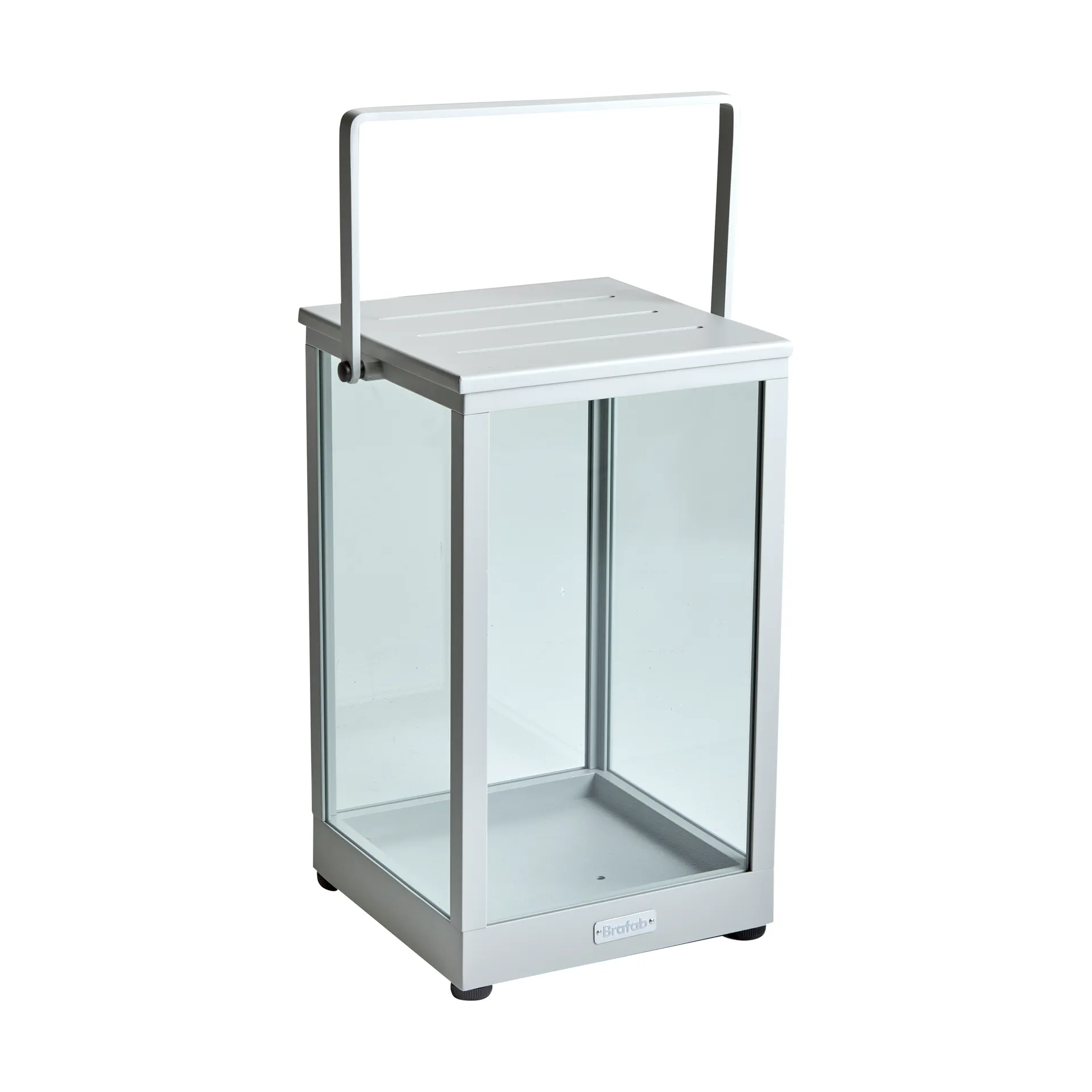 Lanterna Belfort, Light grey H43 cm Brafab