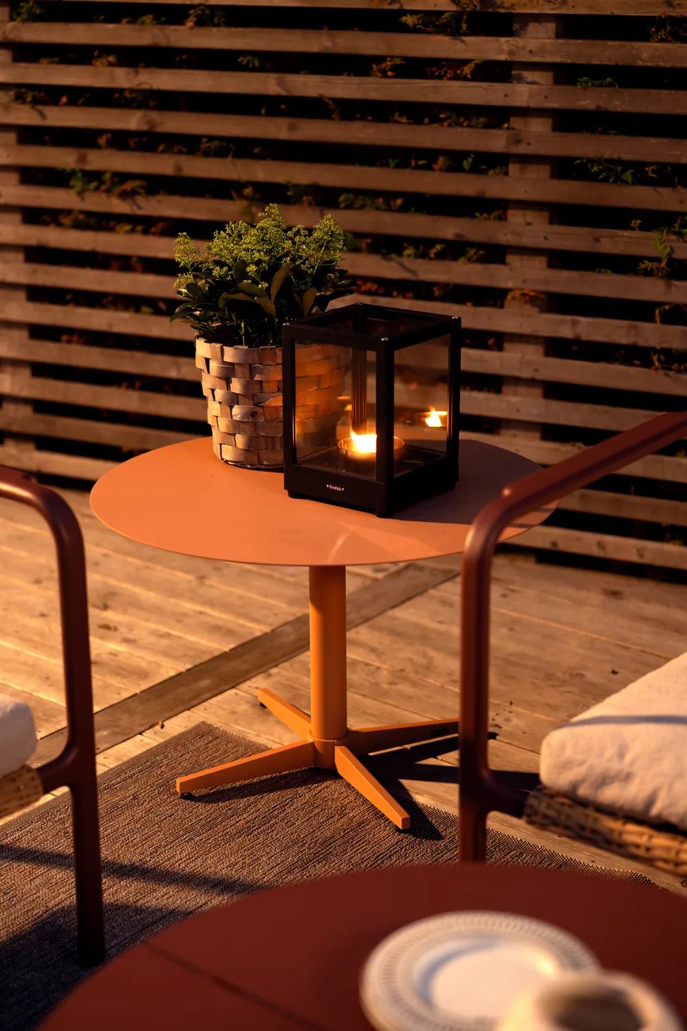 Lanterna Belfort, Nero, 28 cm Brafab