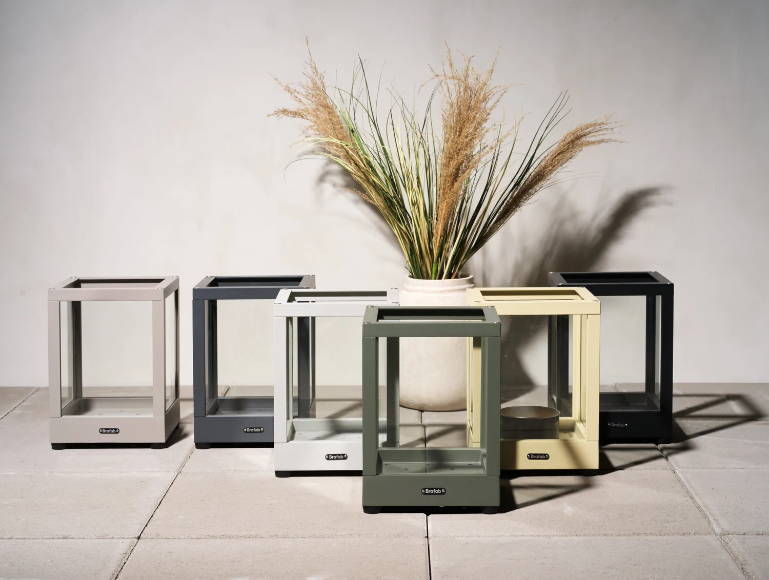 Lanterna Belfort, Nero, 28 cm Brafab