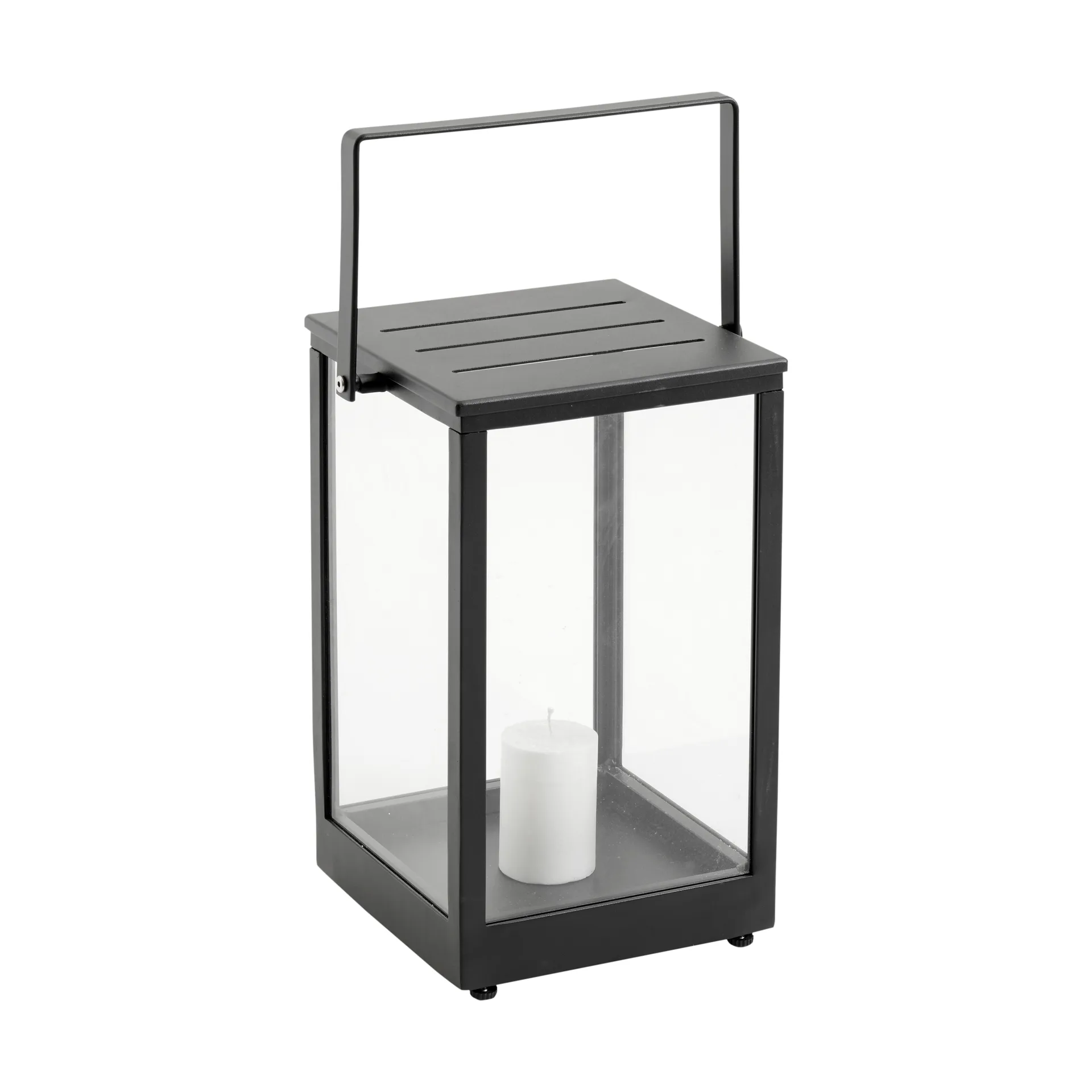 Lanterna Belfort, Nero H43 cm Brafab