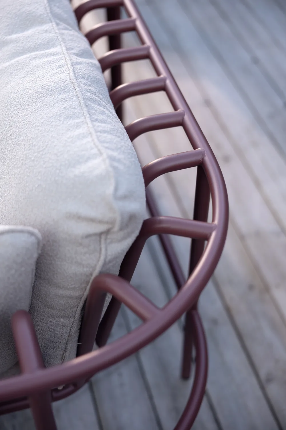 Modulo divano Collier, Zin red-teddy beige, angolo Brafab