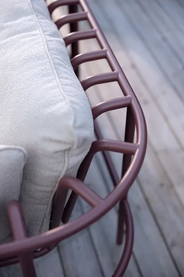 Modulo divano Collier - Zin red-teddy beige, angolo - Brafab