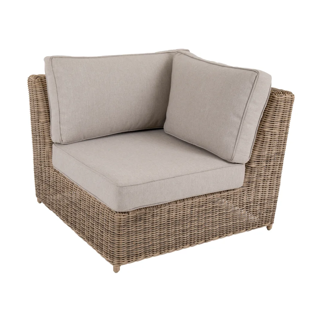 Modulo divano Glendon, Rustic-beige, angolo Brafab