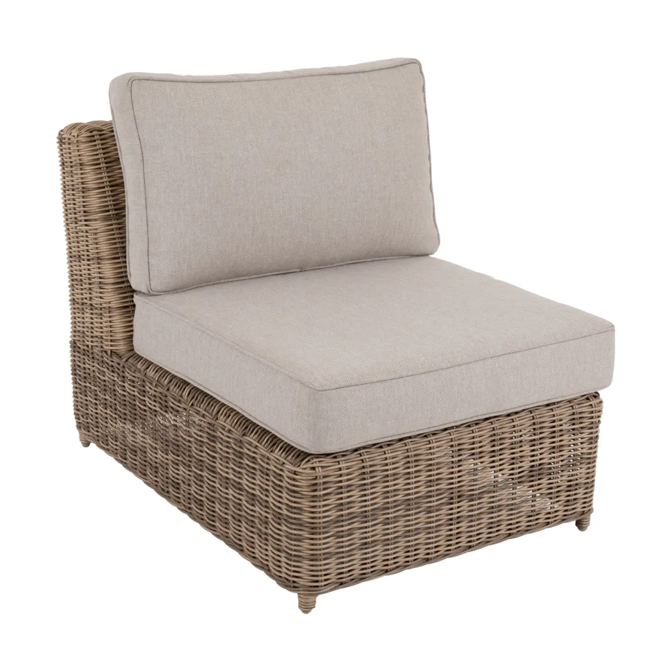 Modulo divano Glendon, Rustic-beige, sezione centrale Brafab