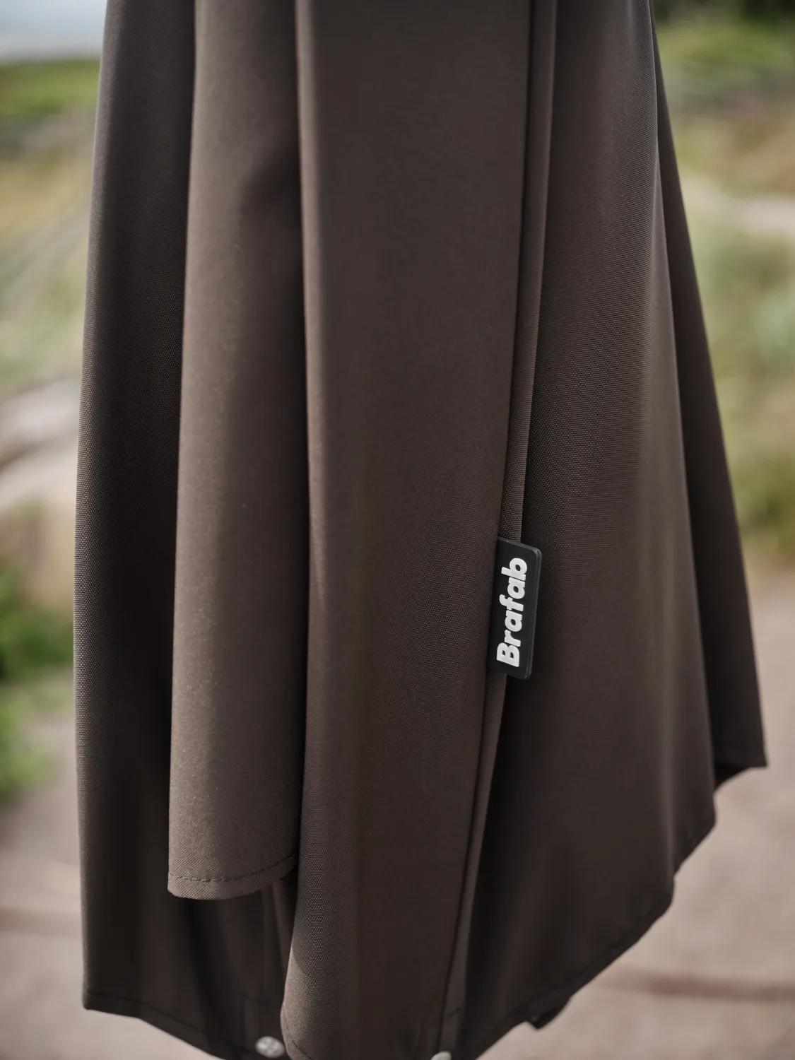 Ombrellone Abriola, Charcoal black, Ø270 cm Brafab