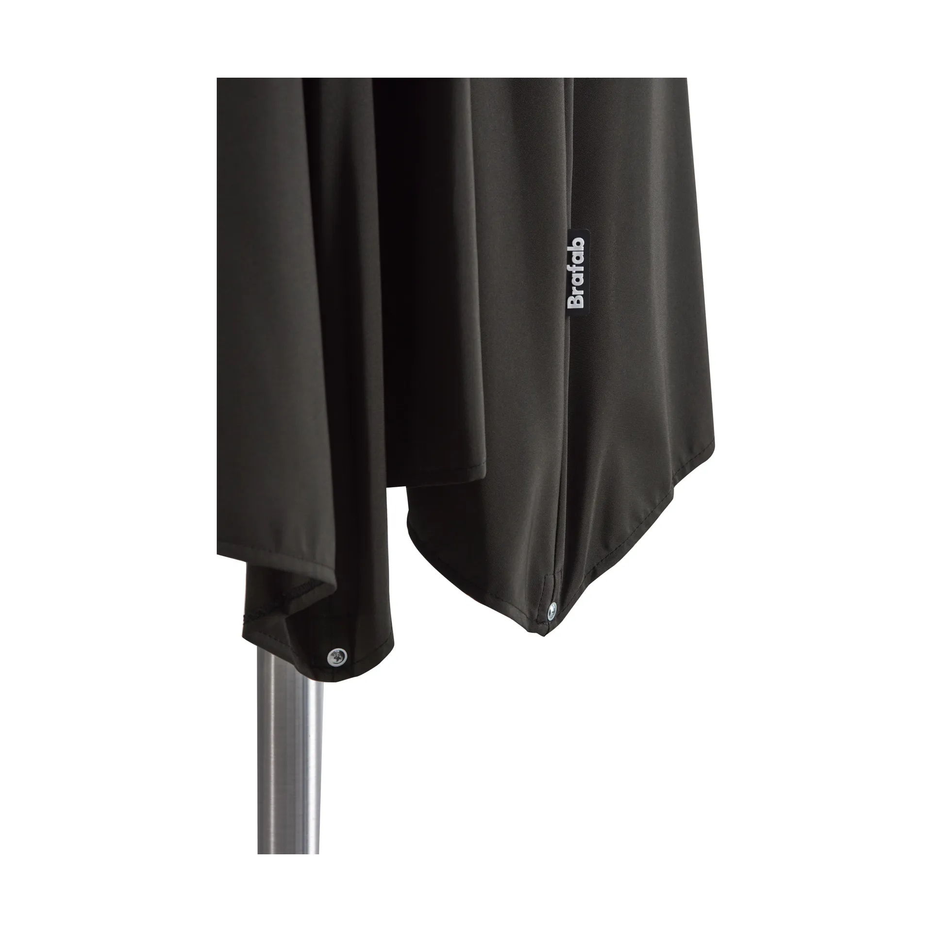 Ombrellone Abriola, Charcoal black, Ø330 cm Brafab