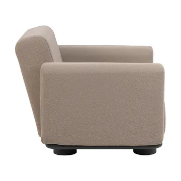 Poltrona Bolster - Antracite-teddy beige - Brafab
