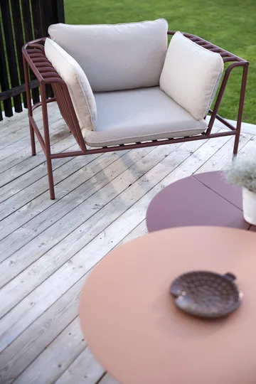 Poltrona Collier - Zin red-teddy beige - Brafab