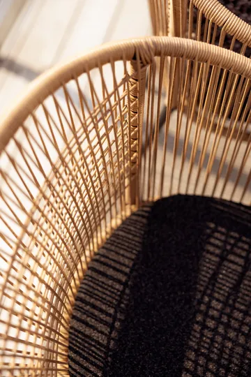 Poltrona Delta - Nero-naturale - Brafab