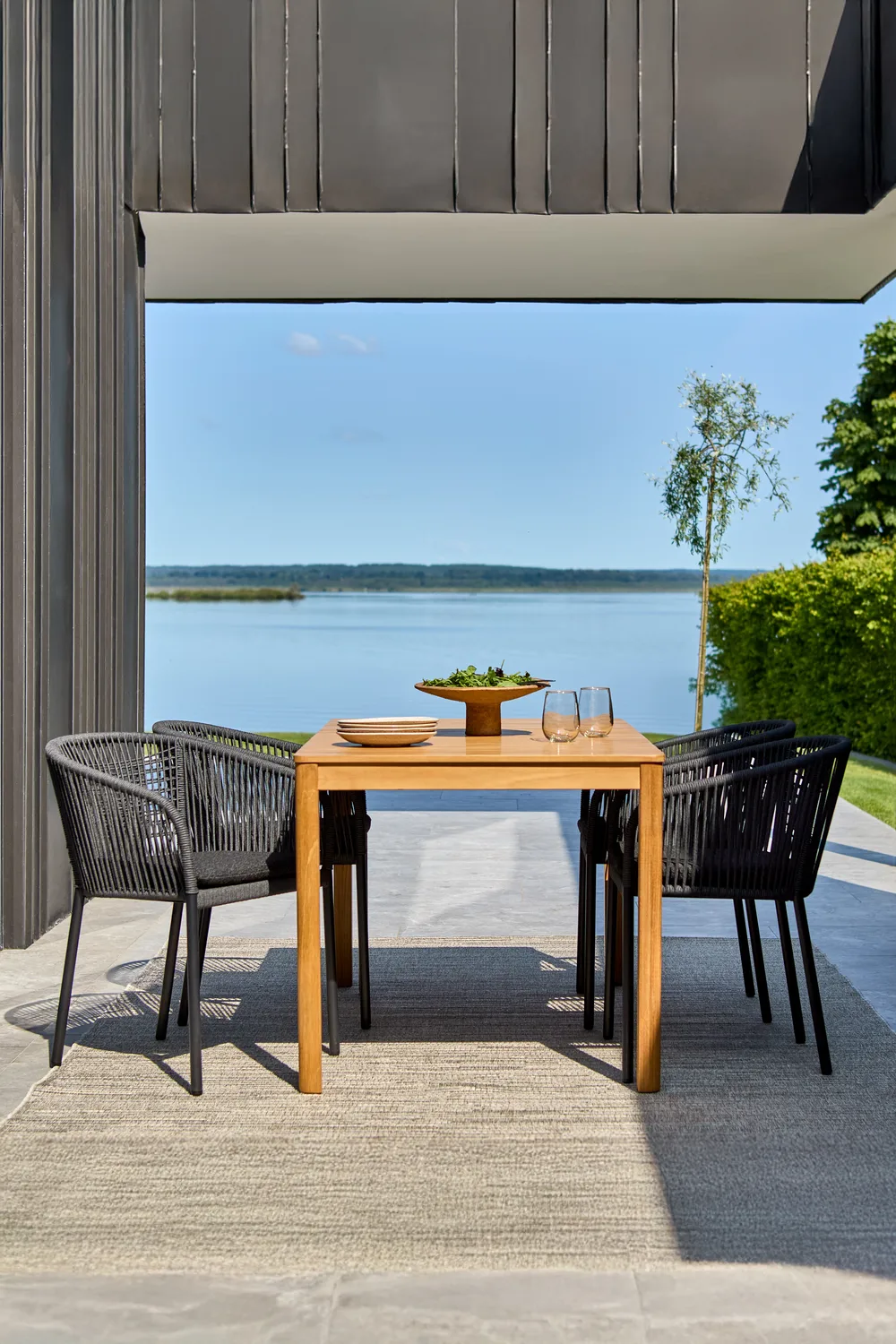 Poltrona Delta, Nero Brafab