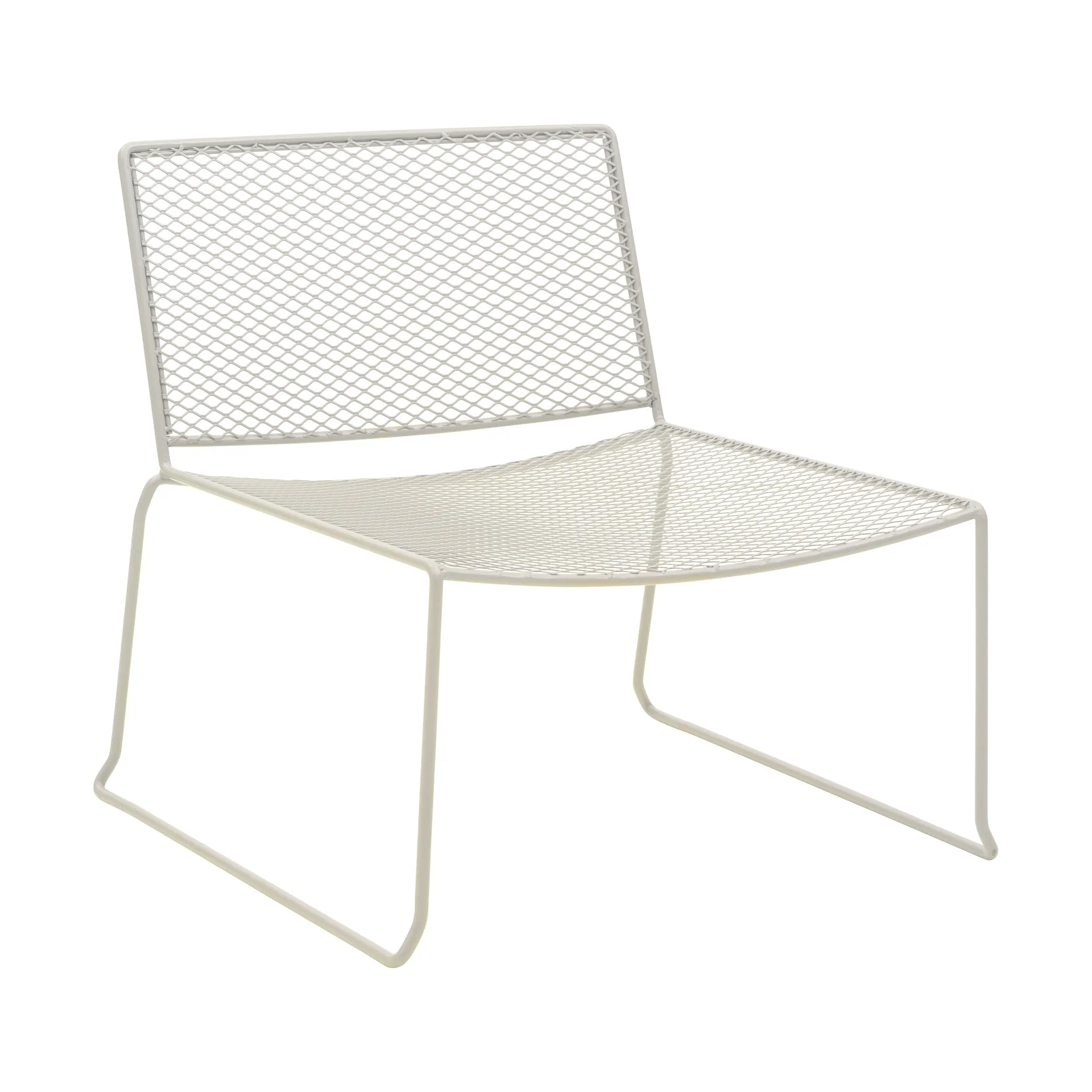Poltrona lounge Haru, Pearl white Brafab