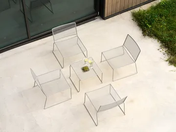 Poltrona lounge Haru - Slate grey - Brafab