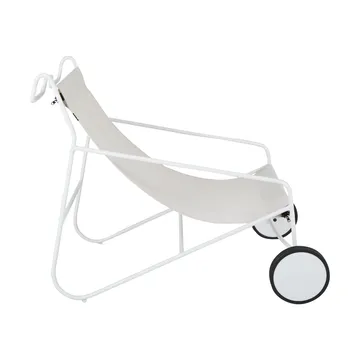Poltrona lounge Poul Chair - Bianco - Brafab