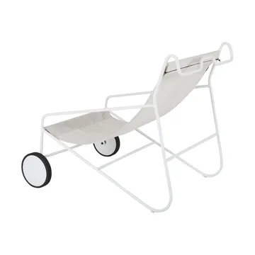 Poltrona lounge Poul Chair - Bianco - Brafab