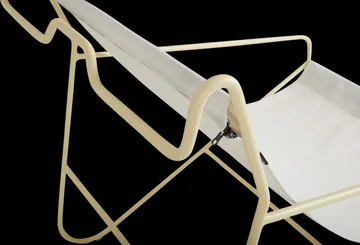 Poltrona lounge Poul Chair - Lemon-off white - Brafab