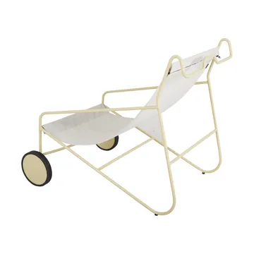 Poltrona lounge Poul Chair - Lemon-off white - Brafab