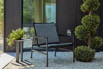 Poltrona lounge Soro - Nero-teddy ant - Brafab