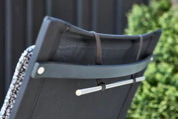 Poltrona lounge Soro - Nero-teddy ant - Brafab