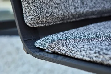 Poltrona lounge Soro - Nero-teddy ant - Brafab