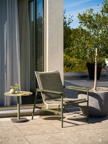 Poltrona lounge Soro - Nordic green-teddy verde - Brafab