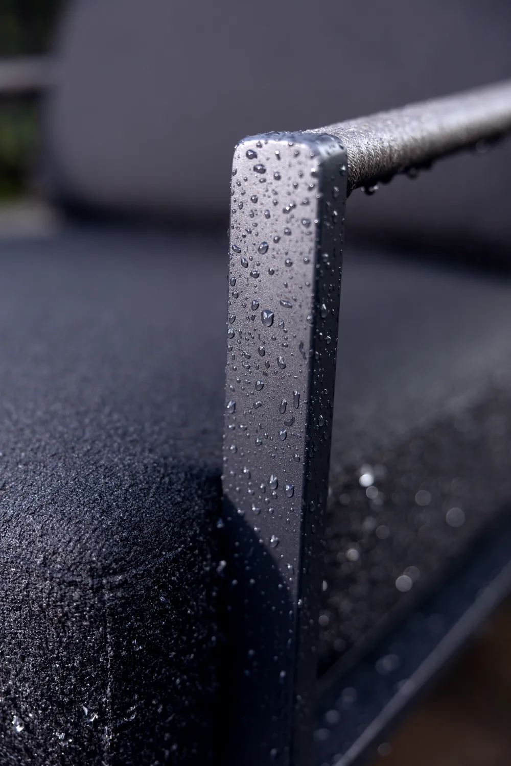 Poltrona Lyra, Nero-teddy black Brafab