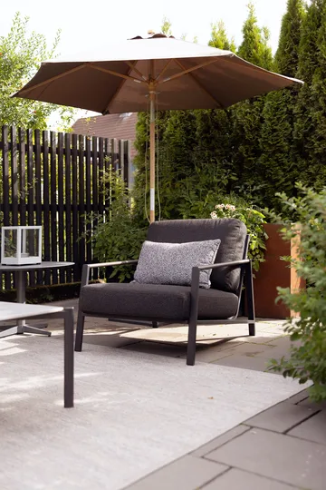 Poltrona Lyra - Nero-teddy black - Brafab