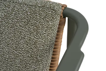 Poltrona Motty - Nordic green-teddy verde - Brafab